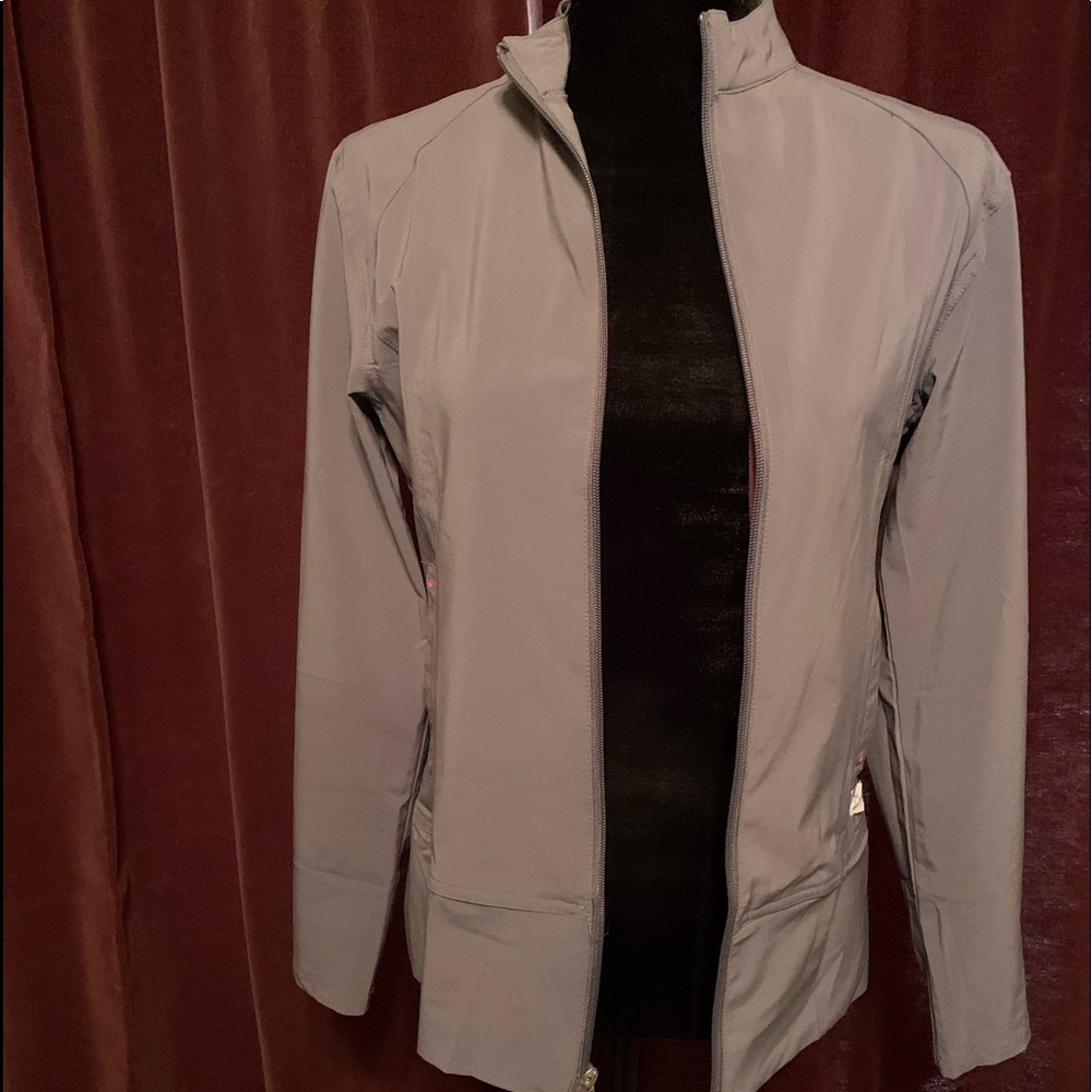 Gray Scrub Jacket